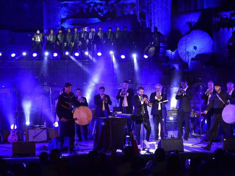 Ibrahim Maalouf at Baalbeck Festival